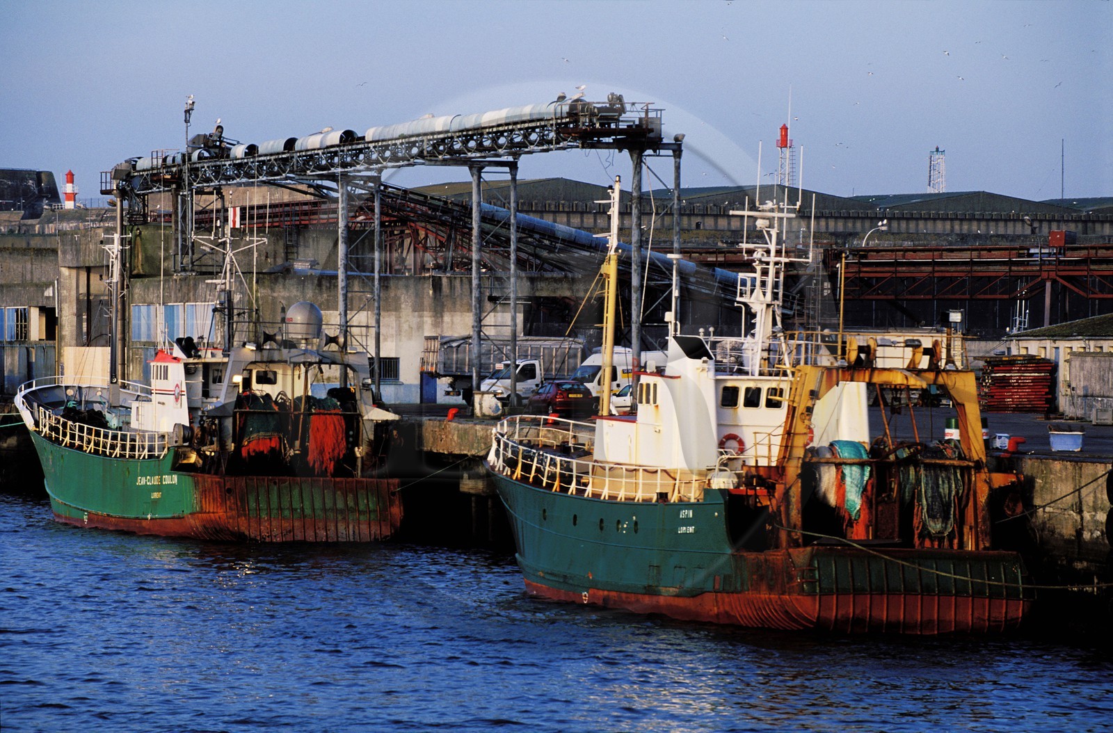 France, Morbihan (56), Lorient, port de pêche (Keroman)