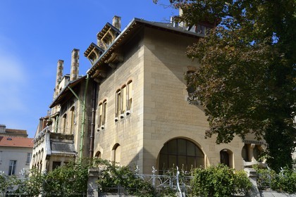 France, Meurthe-et-Moselle (54), Nancy, la Villa Majorelle de style Art Nouveau par l'architecte Henri Sauvage