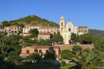 France, Corse-du-Sud (2A), Cargèse, église de l'Assomption dite latine édifiée au XIXe siècle