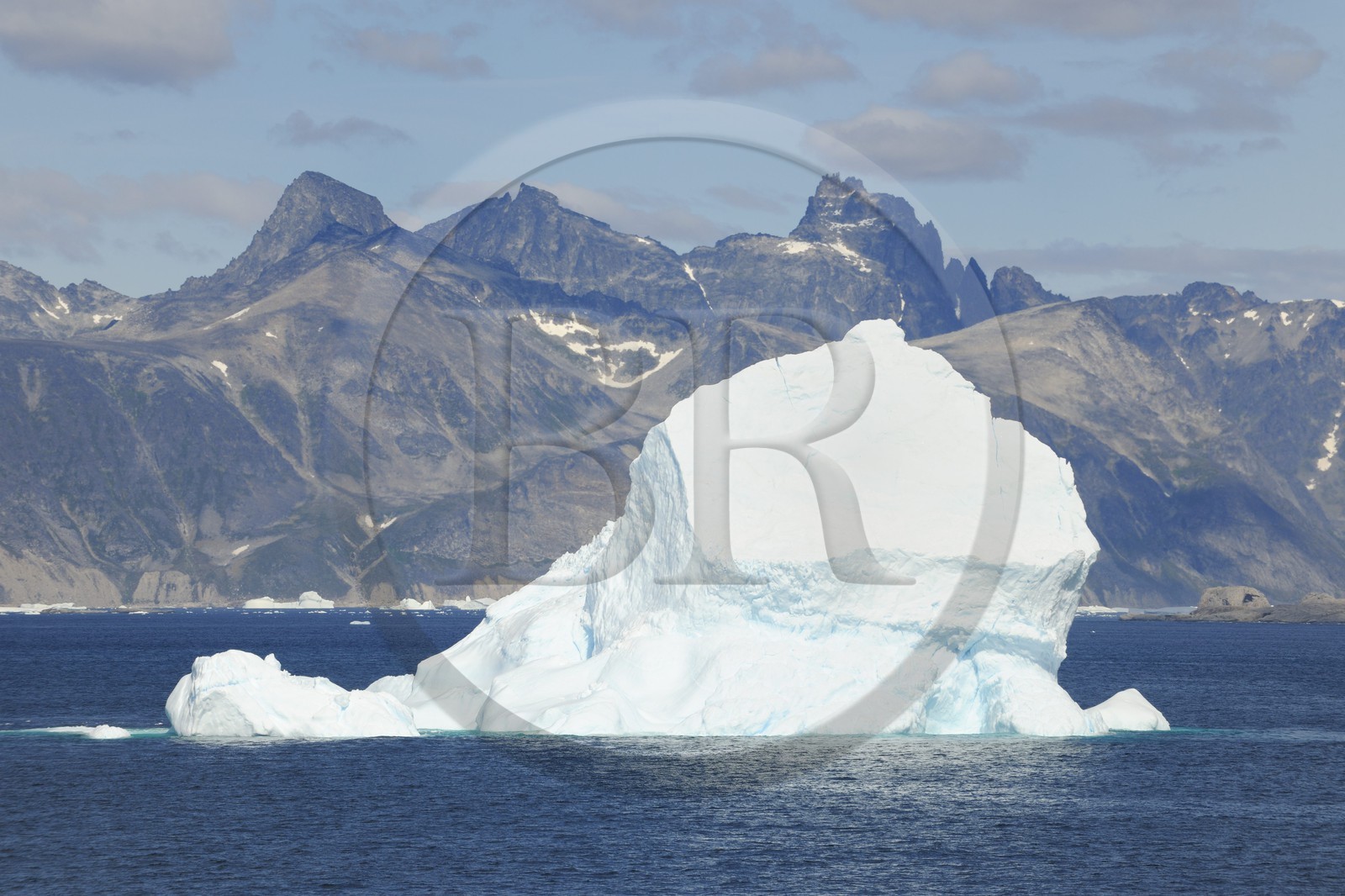 Groenland, région méridionale, iceberg au large du Cap Farvel (Farewell)