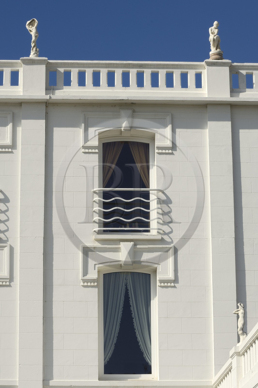 France, Charente-Maritime (17), Royan, conche de Pontaillac, maison les Roches