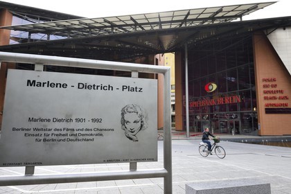 Allemagne, Berlin, Marlene Dietrich Platz, le Spielbank casino