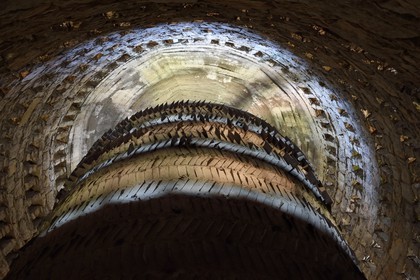 France, Var, Trans-en-Provence near Draguignan, High-mass air well of Belgian engineer Achile Knapen