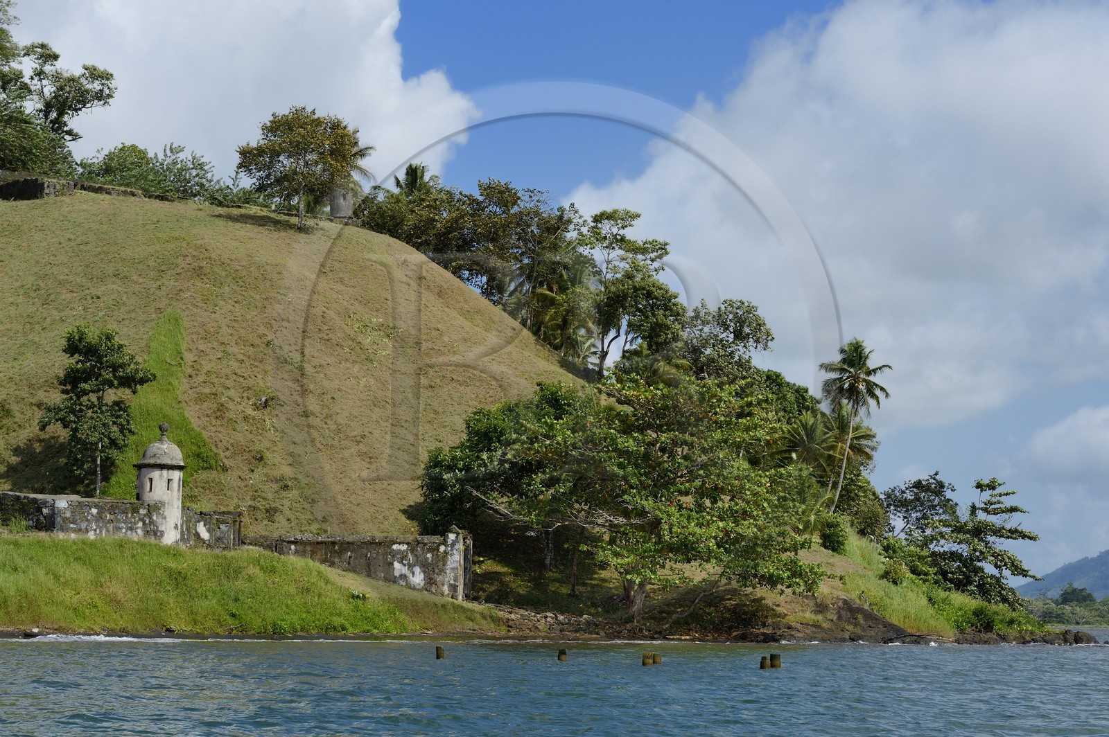 Panama, province de Colon, Portobelo, classé Patrimoine Mondial de l'UNESCO, Castillo de San Fernando datant de l'époque espagnole Panama, province de Colon, Portobelo, classé Patrimoine Mondial de l'UNESCO, Castillo de San Fernando datant de l'époque espagnole