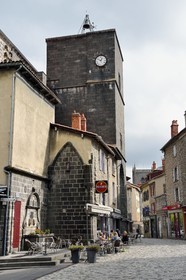 France, Cantal, Saint Flour, Halle aux Bleds former Notre Dame de la Collegiate Church