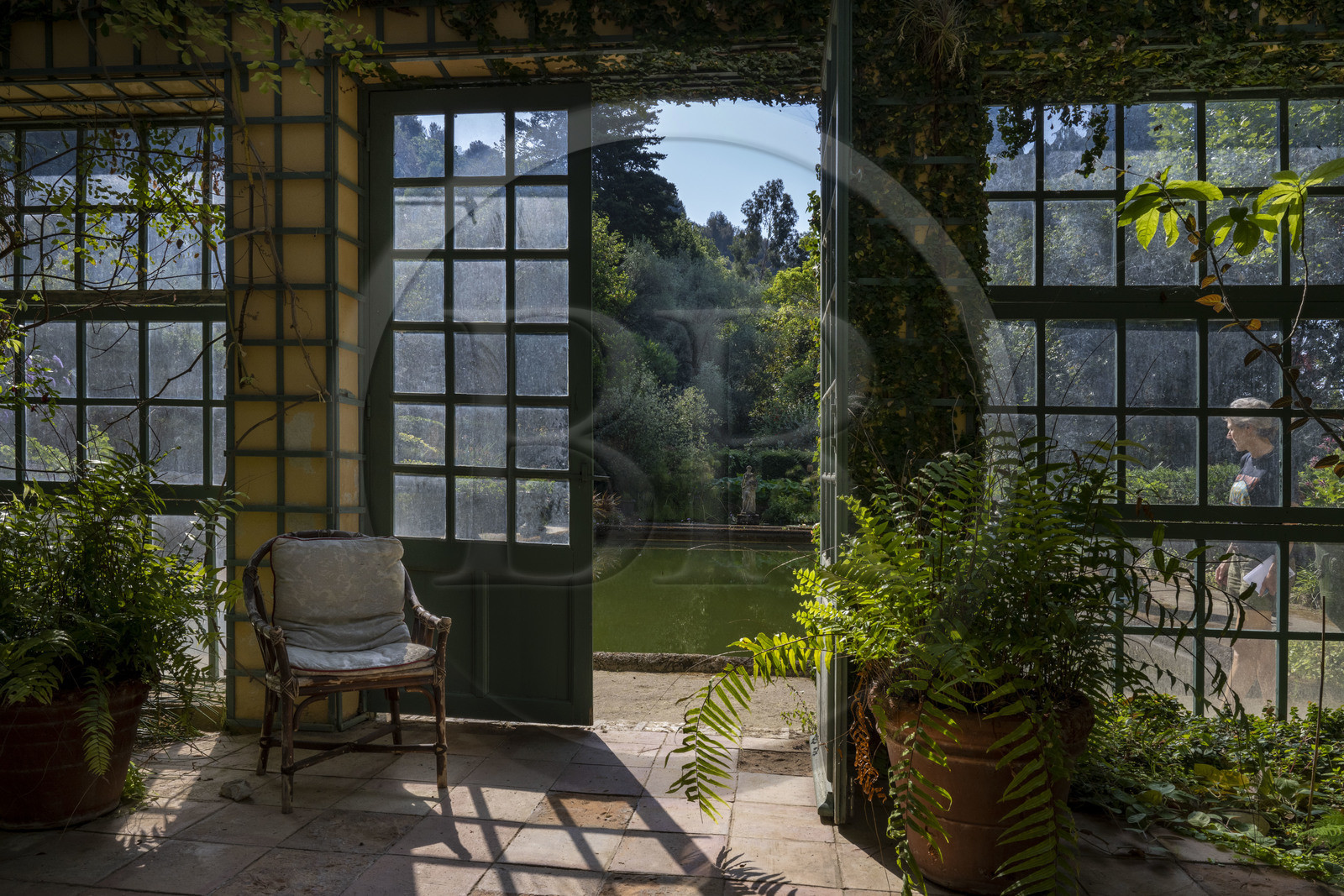 France, Alpes-Maritimes (06), Menton, le jardin Serre de la Madone, la serre France, Alpes-Maritimes, Menton, the garden Serre de la Madone, the greenhouse