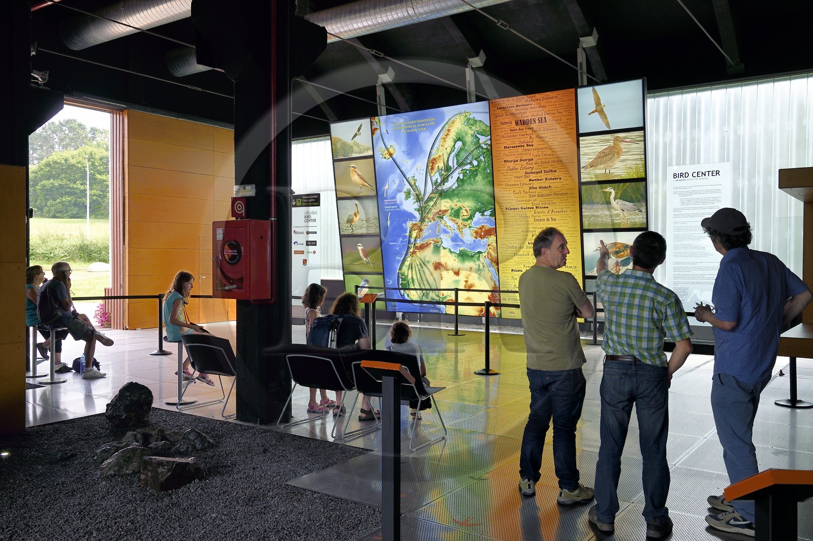 Espagne, Pays basque espagnol, Biscaye, région de Gernika-Lumo, Réserve de biosphère d'Urdaibai, Urdaibai Bird Center