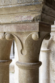 abbaye, Abbaye de Fontenay (Côte d'Or), architecture, Bourgogne, Bourgogne-Franche-Comté, catholicisme, catholique, christianisme, Cistercien, cloitre, colonne, Cote-d'Or (Département), edifice religieux, église, Europe, exterieur, France, GR 213 (France), interieur, Marmagne (Côte-d'Or), Patrimoine Mondial de l'UNESCO, pierre (Matière), sans personne