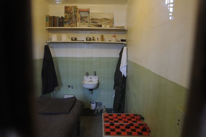 Etats-Unis, Californie, San Francisco, cellule de la prison d'Alcatraz