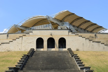 France, Rhone, Lyon, the Gerland stadium from the architect Tony Garnier