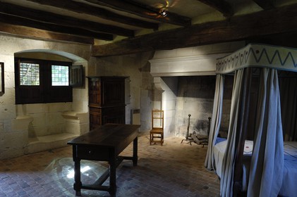 France, Indre et Loire, Loire Valley listed as World Heritage by UNESCO, Seuilly, La Deviniere, Francois Rabelais's house