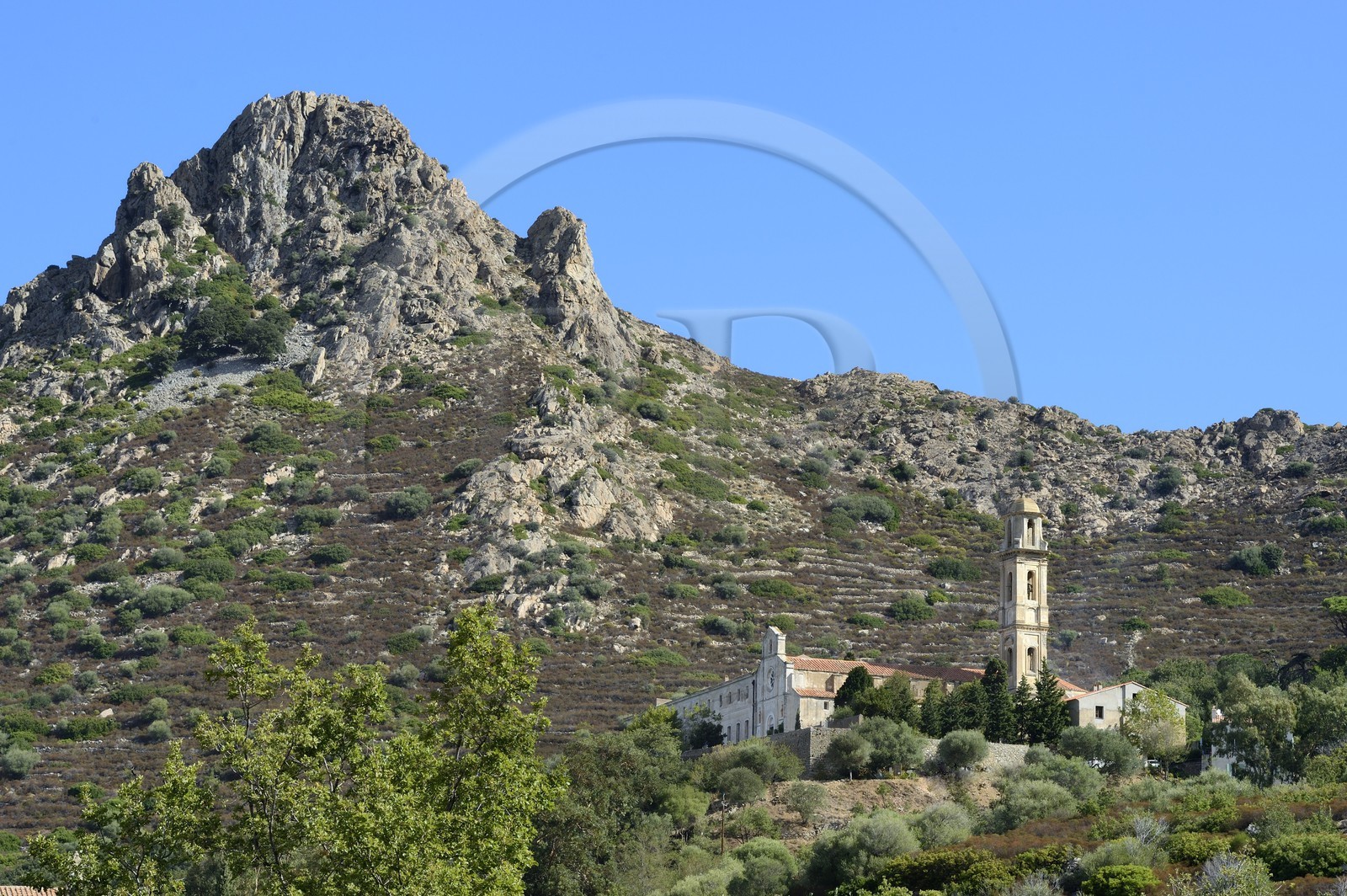 France, Haute-Corse (2B), Balagne, Couvent Saint-Dominique de Corbara