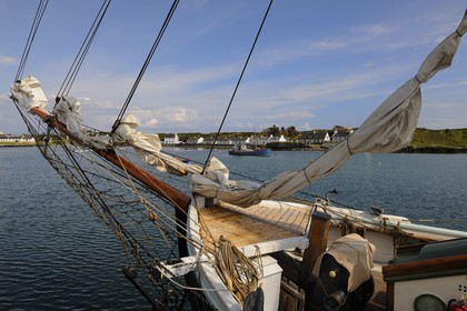 Royaume-Uni, Ecosse, Hébrides intérieures, Ile de Islay, port de Port Ellen