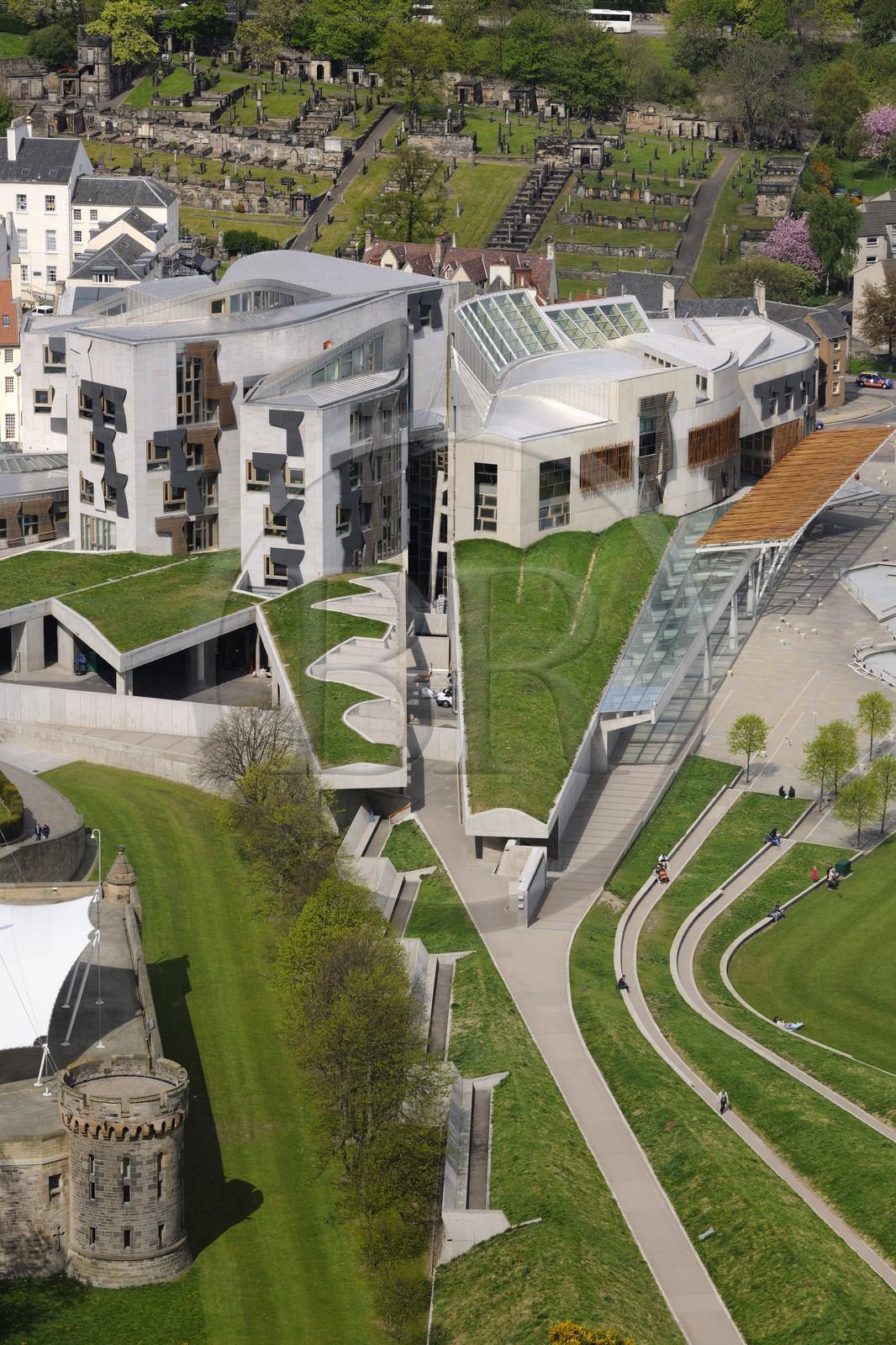 Royaume-Uni, Ecosse, Edimbourg, le parlement écossais