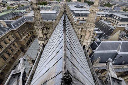 France, Paris (75), ile de la Cité, la Sainte Chapelle