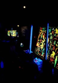 Thailand, Samui islands archipelago, Full Moon Party on Koh Pha-Ngan island, beginning of evening on Had Rin beach