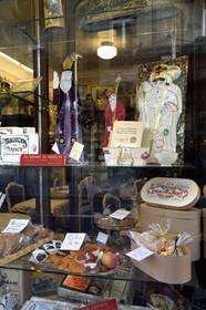 France, Meurthe-et-Moselle, Nancy, the showcase of the Lefèvre-Lemoine house, biscuit-confectionery-chocolate factory