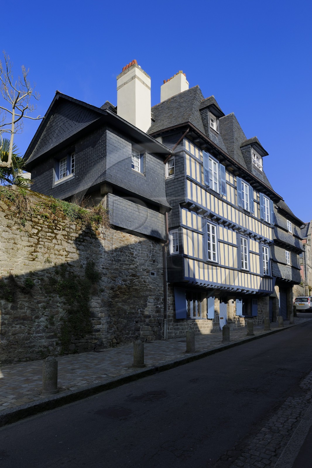 France, Finistère (29), Quimper, la barraque à Jacquelot rue Elie Fréron