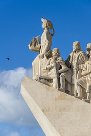 Portugal, Lisbonne, quartier de Belém, Padrao dos Descobrimentos (Monument des Découvertes) datant de 1960