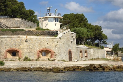 France, Var, Toulon harbour, La Seyne-sur-Mer, the Fort Eguillette on the corniche Bonaparte