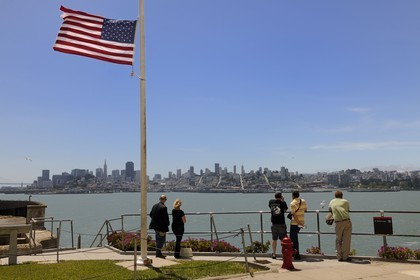 United States, California, San Francisco view from Alcatraz