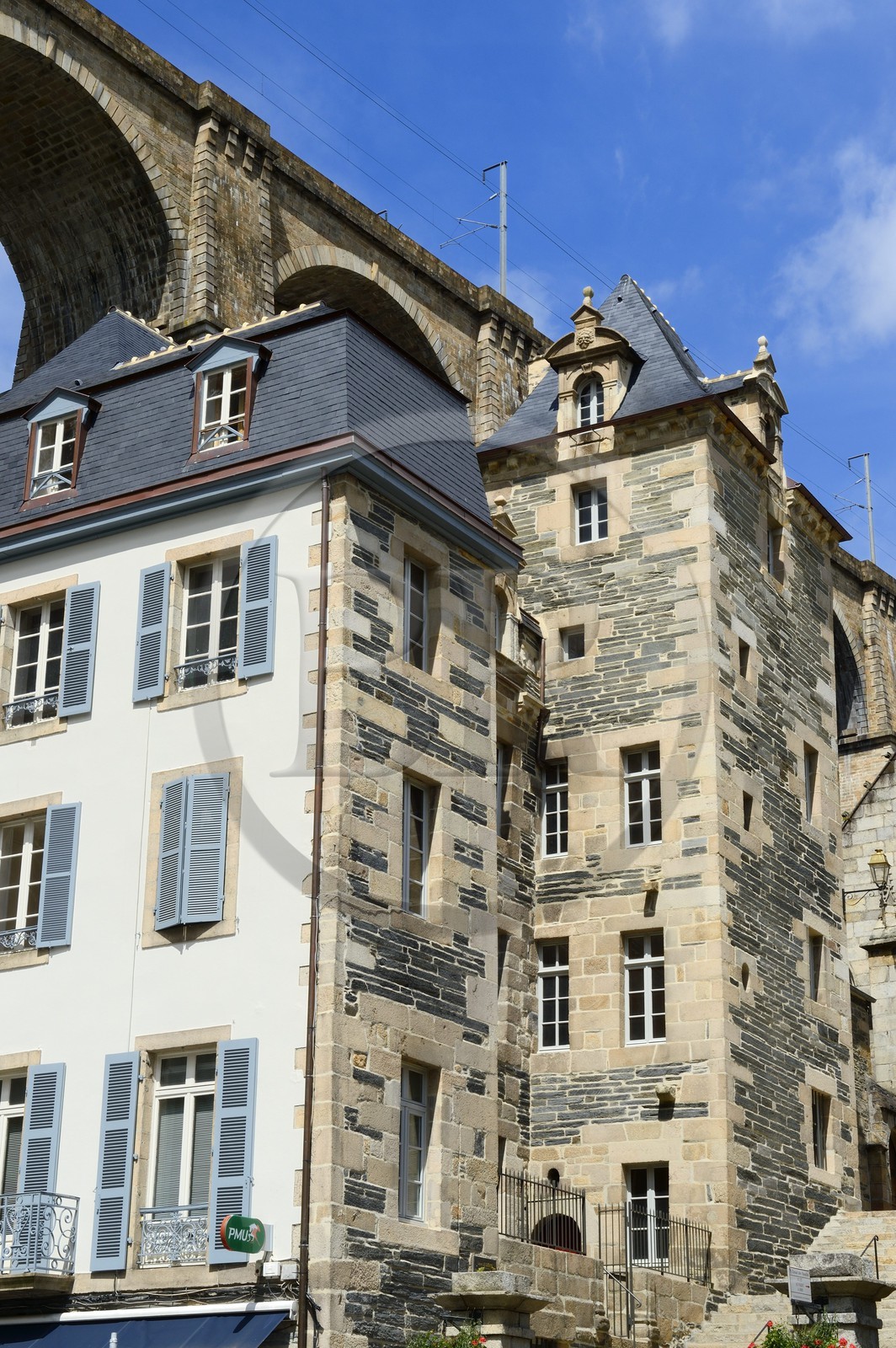 France, Finistere, Morlaix, Mansion called François du Parc (17th - 19th century)