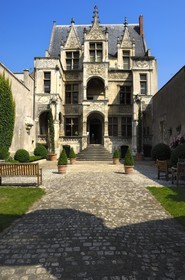 France, Indre et Loire, Tours, 15th century town mansion hotel Gouin