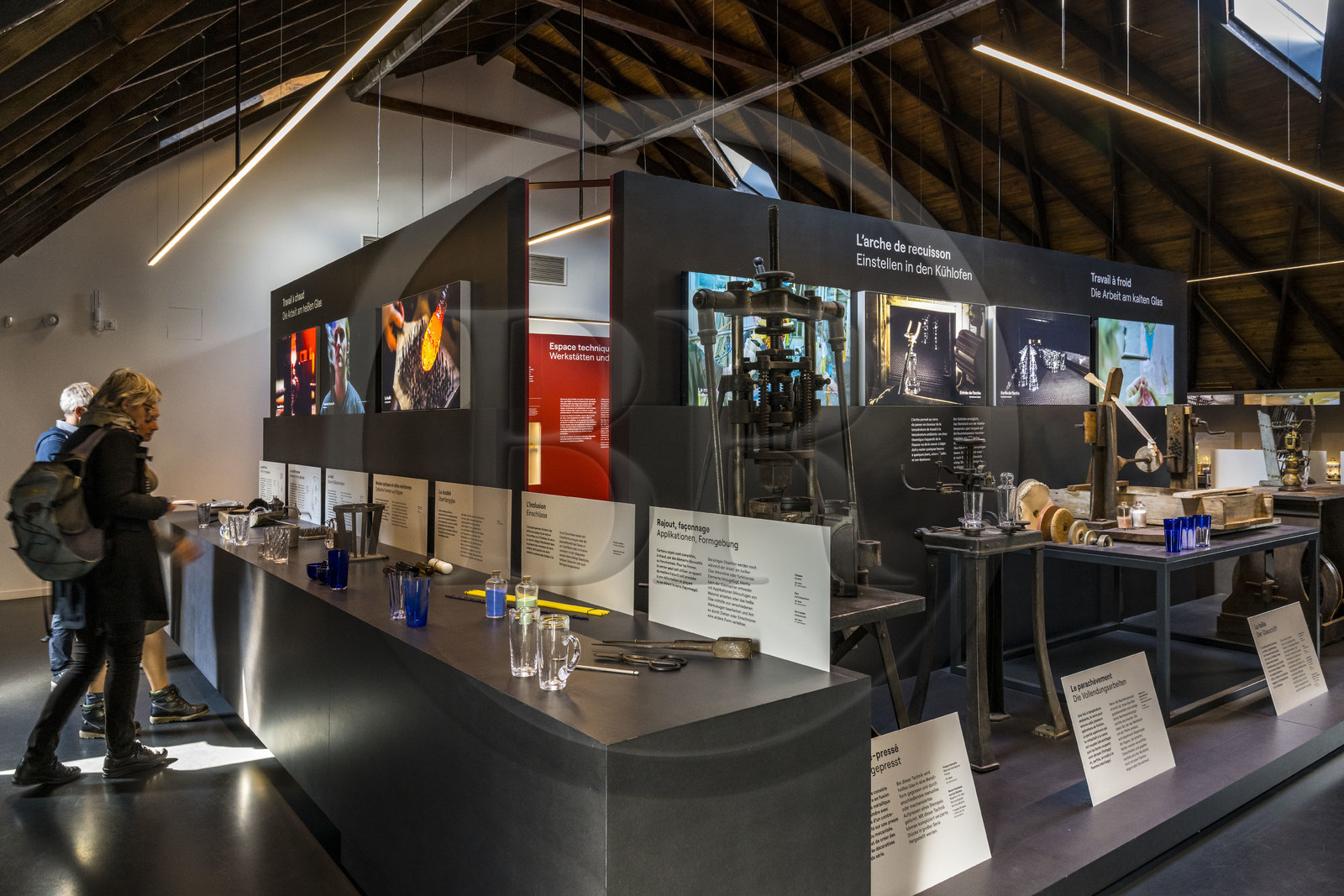 France, Moselle, Meisenthal, Centre international d'Art verrier (CIAV) (international glass centre), the glass museum