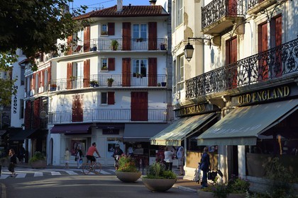 France, Pyrénées-Atlantiques (64), Pays-Basque, Saint-Jean-de-Luz, place Louis XIV