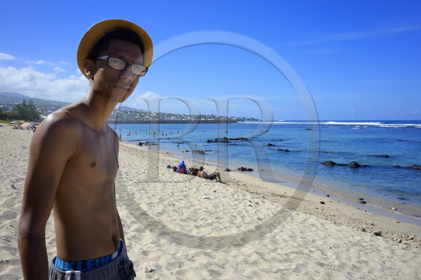 France, Ile de la Reunion, plage de Saint-Pierre