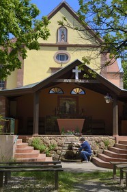 France, Moselle, Danne-et-Quatre-Vents, Notre-Dame de Bonne-Fontaine chapel