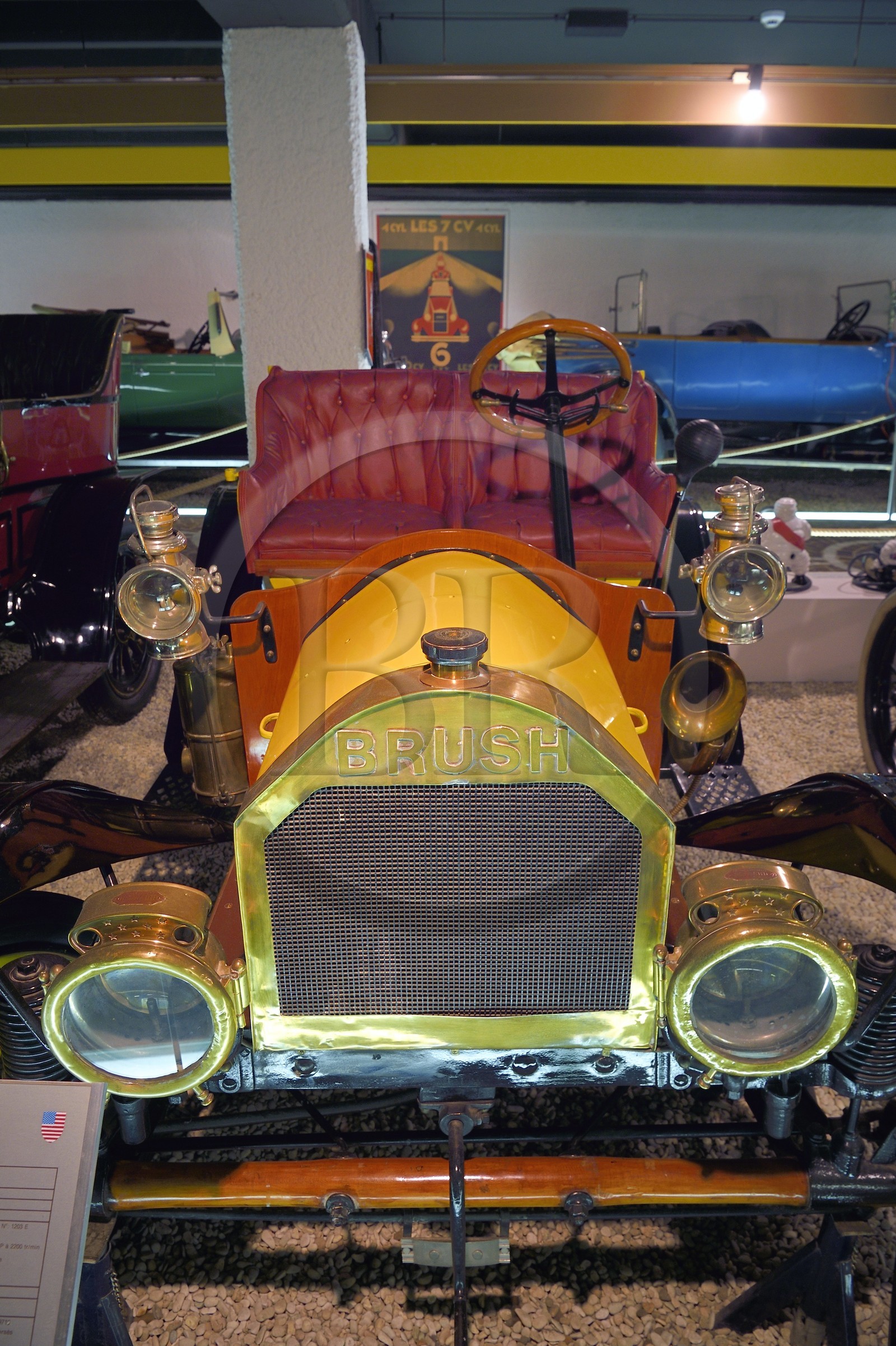 Suisse, canton du Valais, Martigny, Fondation Pierre Gianadda, Musée de l'automobile, Brush Runabout 1907 1 Cyl.