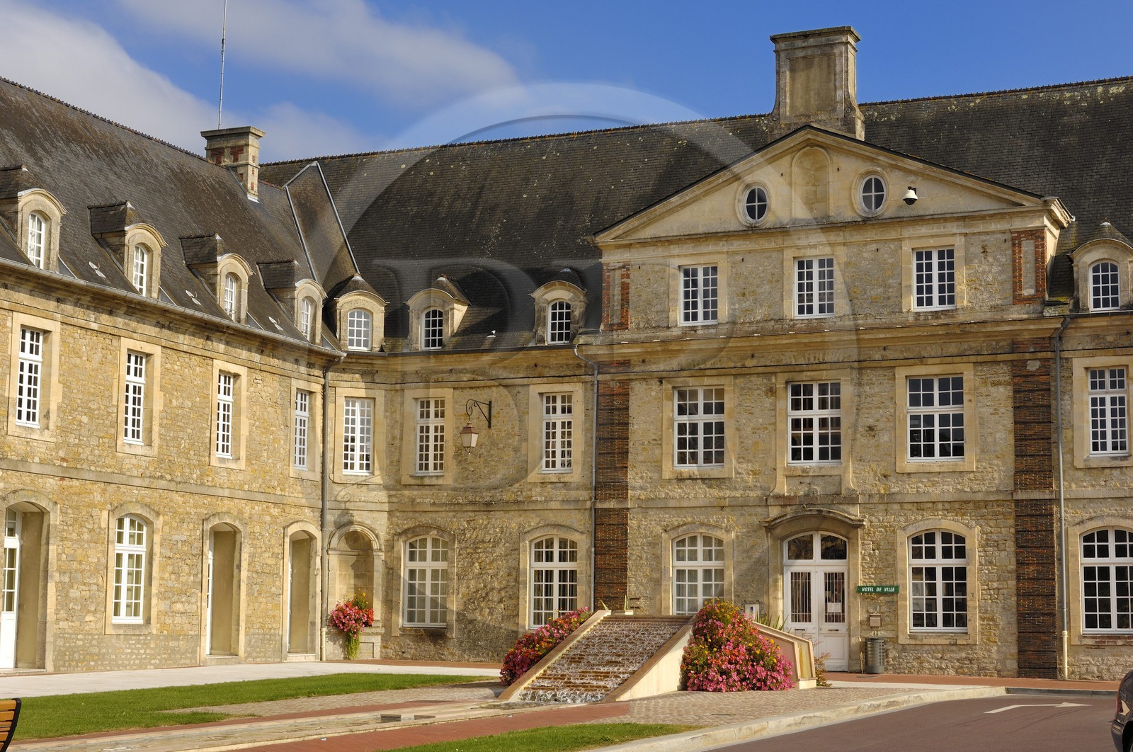 France, Manche (50), Carentan, l'hôtel de ville