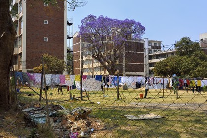 Zimbabwe, Harare, housing project on Simon Muzenda street