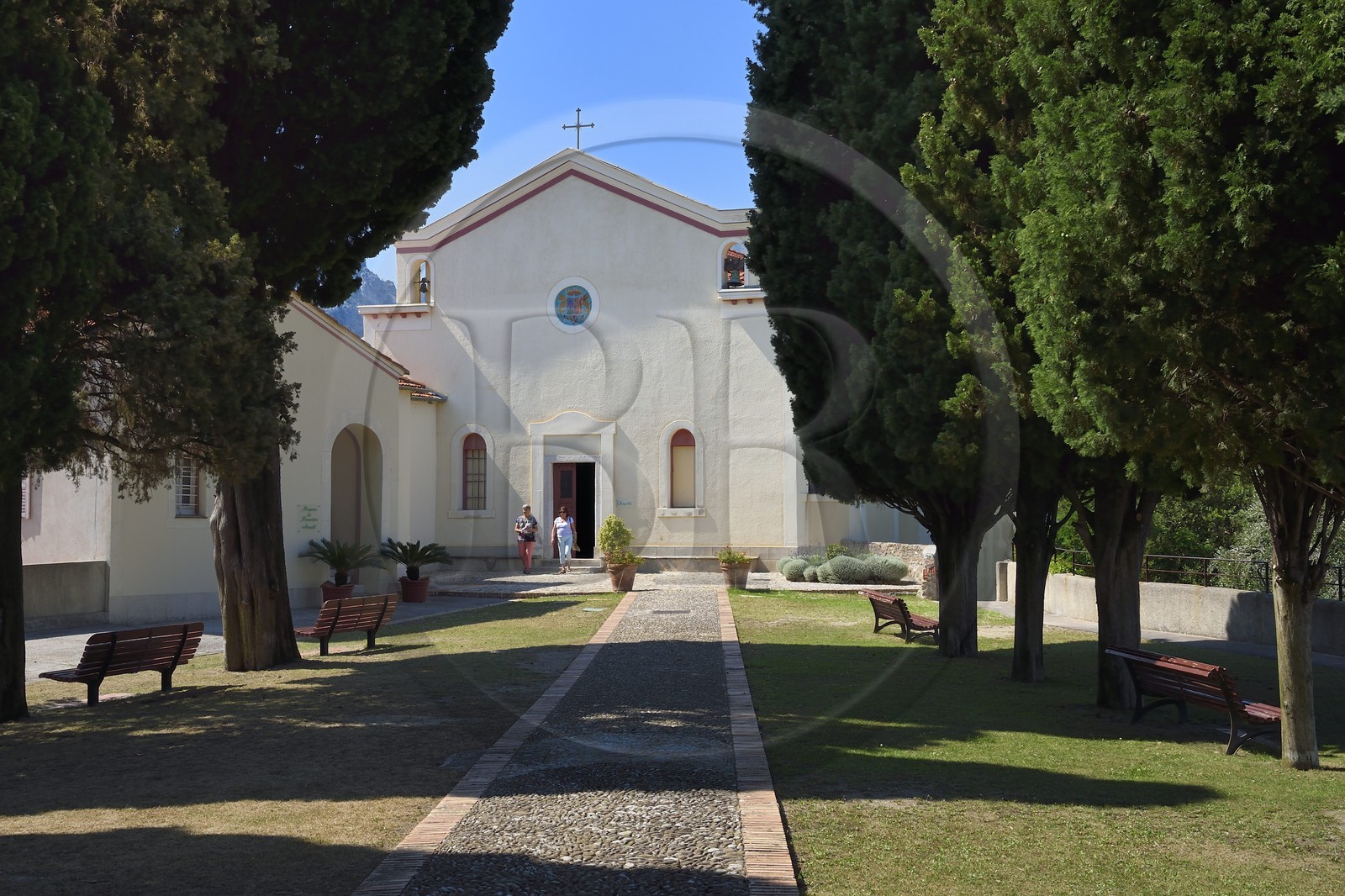 France, Alpes-Maritimes (06), Menton, le monastère de l'Annonciade