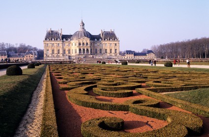 France, Seine et Marne, castle of Vaux le Vicomte
