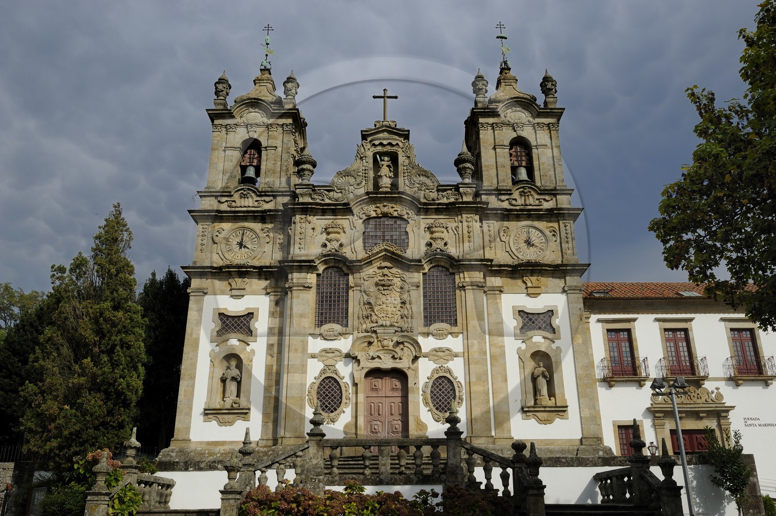 Portugal, région du Minho, Guimaraes, Pousada de Santa Marinha da Costa Portugal, région du Minho, Guimaraes, Pousada de Santa Marinha da Costa