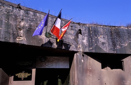 France, Bas Rhin, Lembach, Maginot line, one of the entrance of a fort