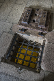 France, Ille-et-Vilaine, Fougeres, the 12th century fortified castle, Melusine Tower, access to oblivion