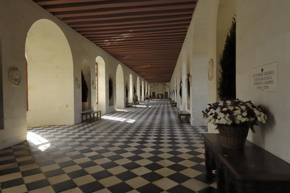France, Indre et Loire, Chateau de Chenonceau, the Gallery