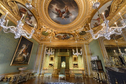 France, Seine et Marne, Maincy, Chateau de Vaux le Vicomte, the King’s chamber