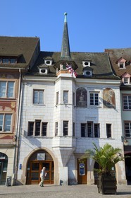 France, Haut Rhin, Mulhouse, place de la Reunion (Reunion's Square), the Mieg house