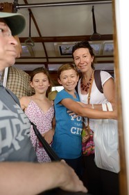 Portugal, Lisbonne, quartier de l'Alfama, tramway