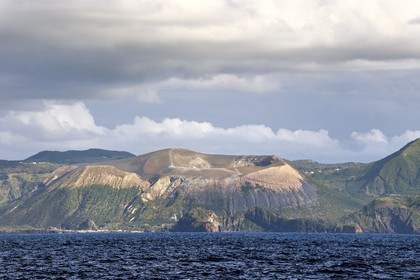 Italy, Sicily, Aeolian Islands, listed as World Heritage by UNESCO, Vulcano Island and its volcano