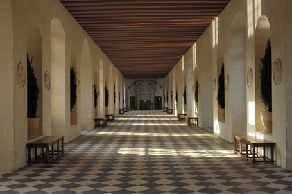 France, Indre et Loire, Chateau de Chenonceau, the Gallery
