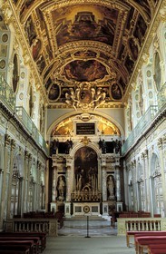France, Seine-et-Marne (77), château de Fontainebleau, la chapelle de la Trinité