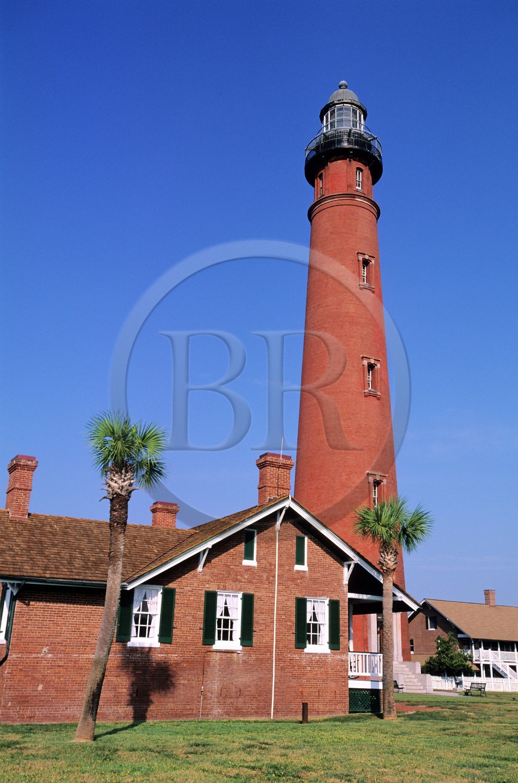 Etats-Unis, Floride, sud de Daytona Beach, Phare de la Ponce de Leon (1887)