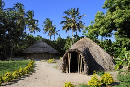 Tanzania, Dar es-Salaam, the Village Museum is a series of authentic dwellings depicting the traditional lifestyle of various regions of the country