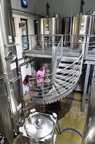 France, Ile de la Reunion, Saint Pierre, domaine de la distillerie Isautier, cuves de stockage