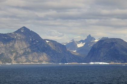 Greenland, Southern Region, iceberg off Farvel (Farewell) Cape
